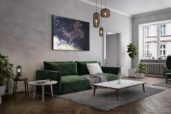 XXL Tableaux à L'huile 'Magie De La Nuit' | Pièce Unique Peinte à La Main 180x120cm -Magasin De Rénovation Domiciliaire kl02939 pferd gold schwarz blau modern acryl gemaelde oel bild oelgemaelde 0001 05