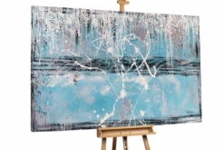 XXL Tableaux à L'huile 'Temps Enjoués' | Pièce Unique Peinte à La Main 180x120cm