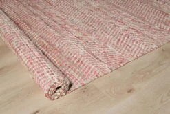 Tapis Fait à La Main 'Red Blossom' En 160x230cm -Magasin De Rénovation Domiciliaire kl03357 modern muster baumwolle rot modern teppich laeufer vorleger textilien 08
