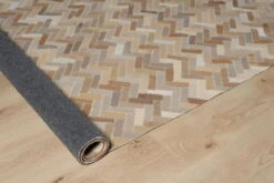 Tapis Fait à La Main 'Montagnes Du Désert' En 160x230cm -Magasin De Rénovation Domiciliaire kl03368 modern muster baumwolle beige modern teppich laeufer vorleger textilien 08