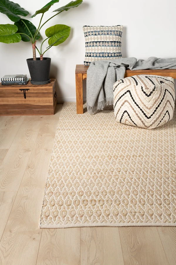 Tapis Fait à La Main 'Eva' En 160x230cm 5 Tapis Fait à La Main 'Eva' En 160x230cm – Image 3