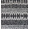 Tapis Fait à La Main 'Alpha Et Omega' En 160x230cm -Magasin De Rénovation Domiciliaire kl03410 muster streifen gummi anthrazit beige modern teppich laeufer vorleger textilien 01