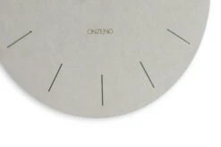 Horloge Murale Design 'THE PLAIN.' -Magasin De Rénovation Domiciliaire kl04946 grau braun design wanduhr wanduhr modern design minimalistisch 05