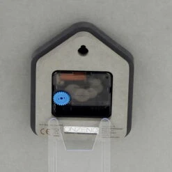 Horloge Murale Design 'THE PLAIN.' -Magasin De Rénovation Domiciliaire kl04946 grau braun design wanduhr wanduhr modern design minimalistisch 09