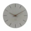 Horloge Murale Design 'THE ABSTRACT.' -Magasin De Rénovation Domiciliaire kl04950 grau braun design wanduhr wanduhr modern design minimalistisch 01
