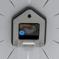 Horloge Murale Design 'THE EARNEST.' -Magasin De Rénovation Domiciliaire kl04968 grau silber design wanduhr wanduhr modern design minimalistisch 09