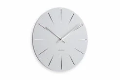 Horloge Murale Design 'THE EARNEST.' -Magasin De Rénovation Domiciliaire kl04968 grau wanduhren wanduhr modern design minimalistisch 02