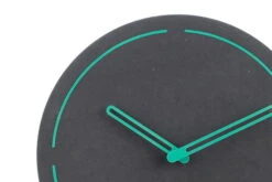 Horloge Murale Design 'THE NEON.' -Magasin De Rénovation Domiciliaire kl04969 grau tuerkis design wanduhr wanduhr modern design minimalistisch 03