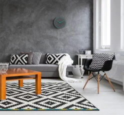 Horloge Murale Design 'THE NEON.' -Magasin De Rénovation Domiciliaire kl04969 grau tuerkis design wanduhr wanduhr modern design minimalistisch 07