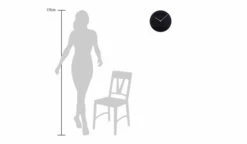 Horloge Murale Design 'THE ESSENTIAL.' -Magasin De Rénovation Domiciliaire kl04972 schwarz weiss design wanduhr wanduhr modern design minimalistisch 08