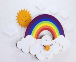 Horloge Murale Design 'THE BRILLIANT.' 11 Horloge Murale Design 'THE BRILLIANT.' -Magasin De Rénovation Domiciliaire kl04981 bunt wei0 design wanduhr wanduhr modern design minimalistisch 02