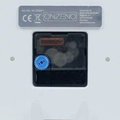 Horloge Murale Design 'THE EARTHY.' -Magasin De Rénovation Domiciliaire kl04987 weiss braun design wanduhr wanduhr modern design minimalistisch 09