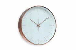 Horloge Murale Design 'THE CLASSY.' -Magasin De Rénovation Domiciliaire kl04989 weiss kupfer design wanduhr wanduhr modern design minimalistisch 02