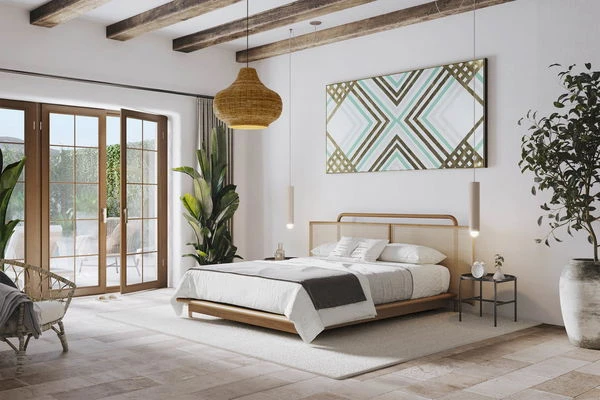 XXL Tableaux à L'huile 'Restrained Elegance' | Pièce Unique Peinte à La Main 200x100cm 8 XXL Tableaux à L'huile 'Restrained Elegance' | Pièce Unique Peinte à La Main 200x100cm – Image 6