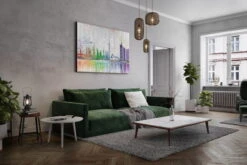 XXL Tableaux à L'huile 'Pulsating Metropolis' | Pièce Unique Peinte à La Main 180x120cm 16 XXL Tableaux à L'huile 'Pulsating Metropolis' | Pièce Unique Peinte à La Main 180x120cm -Magasin De Rénovation Domiciliaire kl05078 figurative abstraktion bunt grau oel gemaelde oel bilder handgemalte unikate moderne kunst 0001 05