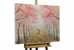 Tableau Peint à La Main 'The Most Beautiful Feeling' 100x70cm | Avec Certificat D'authenticité