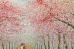 Tableau Peint à La Main 'The Most Beautiful Feeling' 100x70cm | Avec Certificat D'authenticité -Magasin De Rénovation Domiciliaire kl05463 liebespaar rosa braun acryl gemaelde acryl bilder leinwandbilder moderne kunst 10