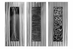 Sculpture Murale En Métal 'Bearers Of Wisdom' 111x87x3cm