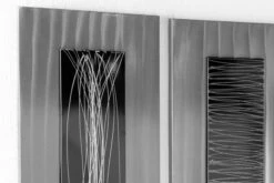 Sculpture Murale En Métal 'Bearers Of Wisdom' 111x87x3cm 16 Sculpture Murale En Métal 'Bearers Of Wisdom' 111x87x3cm -Magasin De Rénovation Domiciliaire kl06052 abstrakte skulpturen schwarz silber wanddeko metall wandskulptur wandbilder aus metall 06