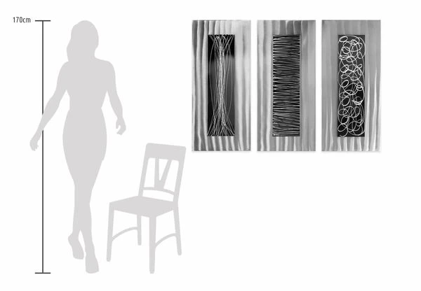 Sculpture Murale En Métal 'Bearers Of Wisdom' 111x87x3cm 9 Sculpture Murale En Métal 'Bearers Of Wisdom' 111x87x3cm – Image 7