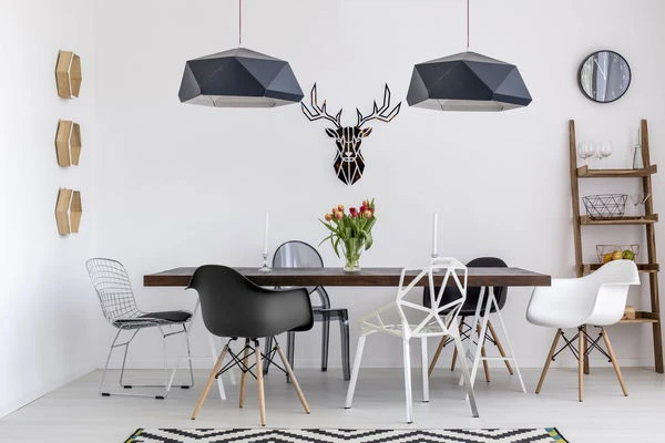 Sculpture Murale En Métal 'Honorable Deer' 80x77x3cm 4 Sculpture Murale En Métal 'Honorable Deer' 80x77x3cm – Image 2