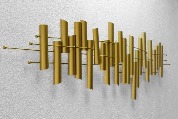 Sculpture Murale En Métal 'Symphony Of Harmony' 115x38x5cm 7 Sculpture Murale En Métal 'Symphony Of Harmony' 115x38x5cm – Image 5