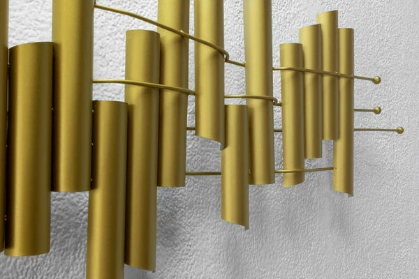 Sculpture Murale En Métal 'Symphony Of Harmony' 115x38x5cm 8 Sculpture Murale En Métal 'Symphony Of Harmony' 115x38x5cm – Image 6