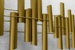 Sculpture Murale En Métal 'Symphony Of Harmony' 115x38x5cm 19 Sculpture Murale En Métal 'Symphony Of Harmony' 115x38x5cm -Magasin De Rénovation Domiciliaire kl06060 abstrakt gold wanddeko metall wandskulptur wandbilder aus metall 09