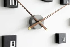 Horloge Murale Design 'THE FRAGMENTED.' 12 Horloge Murale Design 'THE FRAGMENTED.' -Magasin De Rénovation Domiciliaire kl06520 grau schwarz design wanduhr wanduhr modern design minimalistisch 03