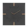 Horloge Murale Design 'THE OPPOSITE.' 1 Horloge Murale Design 'THE OPPOSITE.' -Magasin De Rénovation Domiciliaire kl06522 schwarz braun wanduhren wanduhr modern design minimalistisch 01