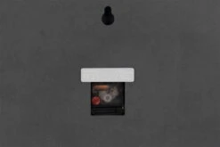 Horloge Murale Design 'THE OPPOSITE.' -Magasin De Rénovation Domiciliaire kl06522 schwarz braun wanduhren wanduhr modern design minimalistisch 09