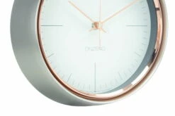 Horloge Murale Design 'THE REFLECTIVE.' -Magasin De Rénovation Domiciliaire kl06533 kupfer weiss wanduhren wanduhr modern design minimalistisch 05