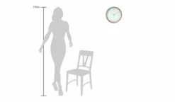 Horloge Murale Design 'THE REFLECTIVE.' -Magasin De Rénovation Domiciliaire kl06533 kupfer weiss wanduhren wanduhr modern design minimalistisch 08