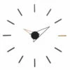 Horloge Murale Design 'THE MINIMALIST.' -Magasin De Rénovation Domiciliaire kl07816 schwarz wanduhren wanduhr modern design minimalistisch 01