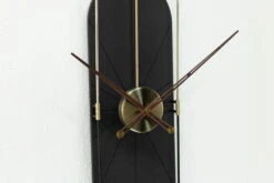 Horloge Murale Design 'THE BLACK PLANET.' -Magasin De Rénovation Domiciliaire kl07826 schwarz wanduhren wanduhr modern design minimalistisch 05