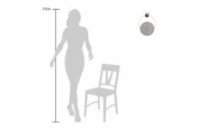 Horloge Murale Design 'THE GREY ANTLER.' -Magasin De Rénovation Domiciliaire kl07835 grau schwarz wanduhren wanduhr modern design minimalistisch 08