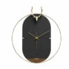 Horloge Murale Design 'THE DARK SKY.' -Magasin De Rénovation Domiciliaire kl07845 schwarz gold wanduhren wanduhr modern design minimalistisch 01