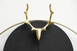 Horloge Murale Design 'THE DARK SKY.' -Magasin De Rénovation Domiciliaire kl07845 schwarz gold wanduhren wanduhr modern design minimalistisch 05