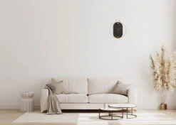 Horloge Murale Design 'THE DARK SKY.' -Magasin De Rénovation Domiciliaire kl07845 schwarz gold wanduhren wanduhr modern design minimalistisch 07