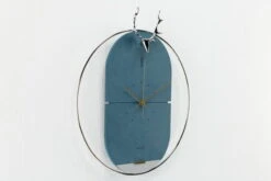 Horloge Murale Design 'THE BLUE SKY.' 12 Horloge Murale Design 'THE BLUE SKY.' -Magasin De Rénovation Domiciliaire kl07846 gold blau wanduhren wanduhr modern design minimalistisch 02