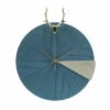Horloge Murale Design 'THE AZUR DEER.' -Magasin De Rénovation Domiciliaire kl07848 blau gold wanduhren wanduhr modern design minimalistisch 01