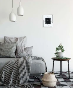 Horloge Murale Design 'THE FRAMED.' 16 Horloge Murale Design 'THE FRAMED.' -Magasin De Rénovation Domiciliaire kl07850 weiss schwarz wanduhren wanduhr modern design minimalistisch 06