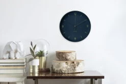 Horloge Murale Design 'THE SHIMMERING.' -Magasin De Rénovation Domiciliaire kl07857 gold schwarz wanduhren wanduhr modern design minimalistisch 06