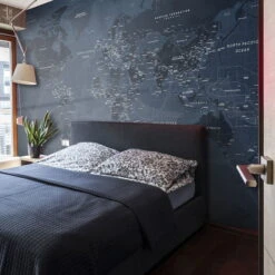 Papier Peint 'Cobalt World'