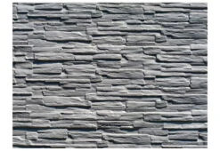 Papier Peint 'Grey Natural Stone Masonry' -Magasin De Rénovation Domiciliaire kl12616 tapeten steinwand grau tapete wandtapete designtapete 3d tapete fototapete 02