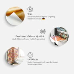 Paravent 'Blooming Little Thing' -Magasin De Rénovation Domiciliaire kl22649 paravents 3 teilig bunt paravent deko spanische wand modern 03