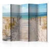 Paravent 'Holiday At The Seaside II' -Magasin De Rénovation Domiciliaire kl22702 paravents 5 teilig blau beige paravent deko spanische wand modern 01