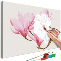 Peinture Par Numéros Adultes 'Floral Twig'
