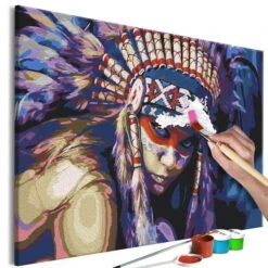 Peinture Par Numéros Adultes 'Indian Woman'