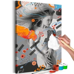 Peinture Par Numéros Adultes 'Wind In Hair'